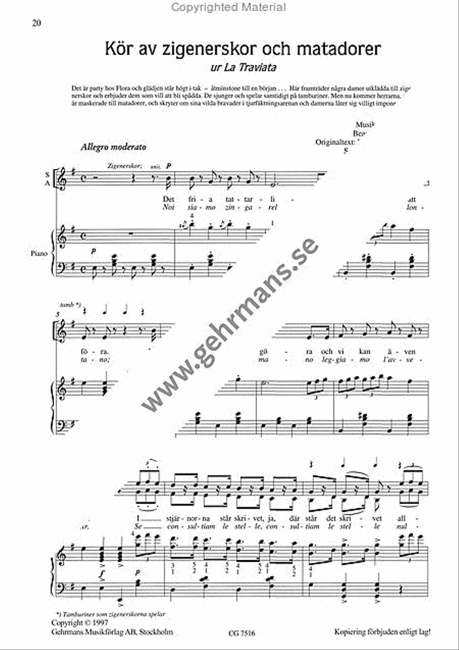 Operakorer Operakorer 4-Part scores gallery preview page 7