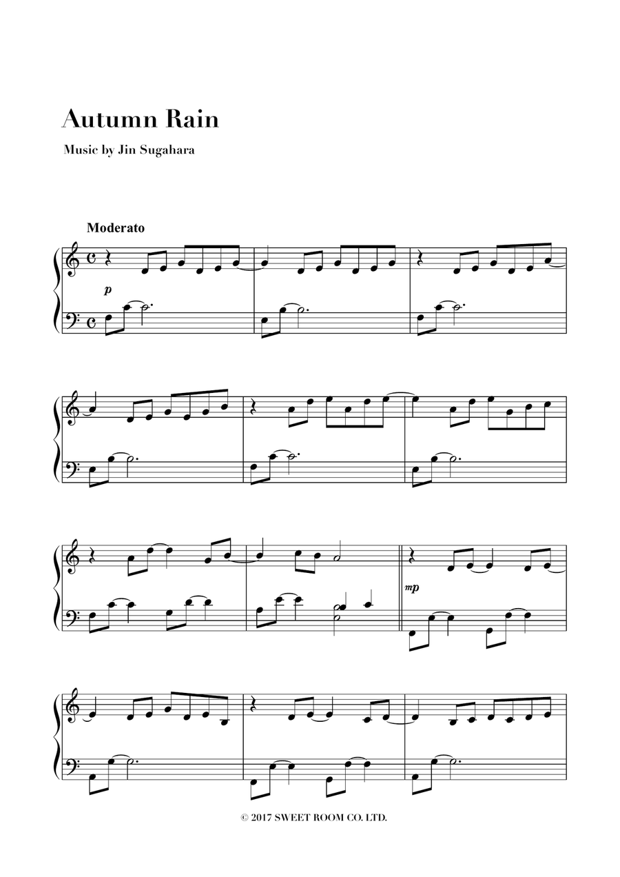 Piano Terrace Sheet Music (10 Songs) Easy Piano scores gallery preview page 3