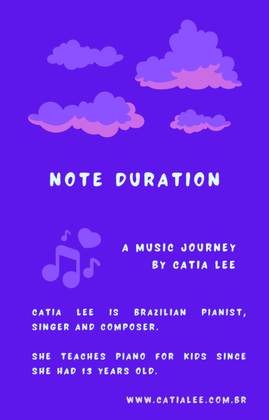 Book cover for Musical Theory for Kids - Note duration