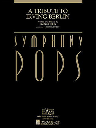 Book cover for A Tribute to Irving Berlin
