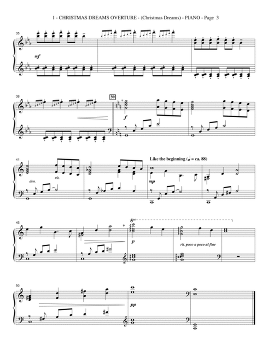 Christmas Dreams (A Cantata) - Piano