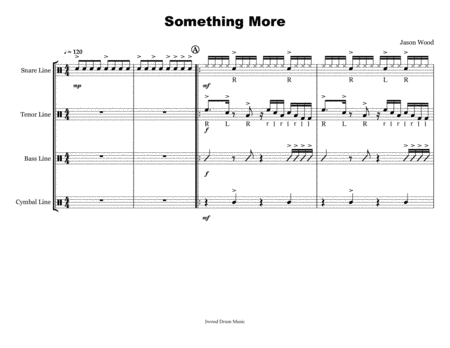 Something More (Drumline Cadence) image number null