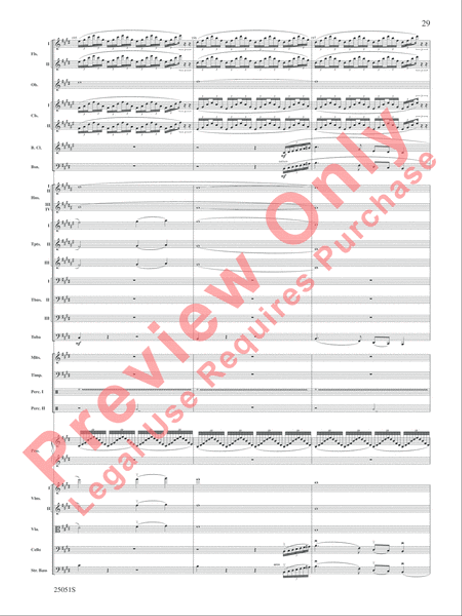 Harry Potter and the Goblet of Fire, Concert Suite from Full Orchestra scores gallery preview page 30