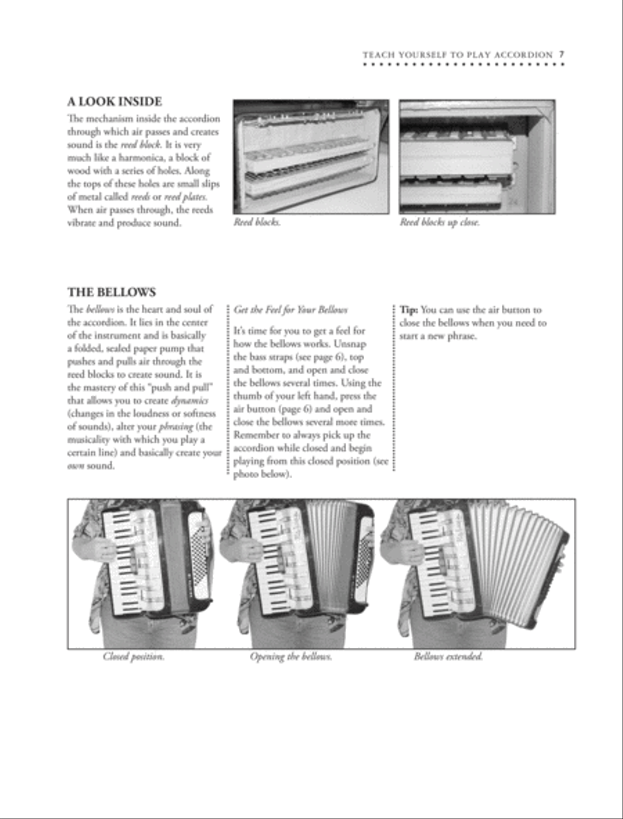Alfred's Teach Yourself to Play Accordion Accordion scores gallery preview page 13