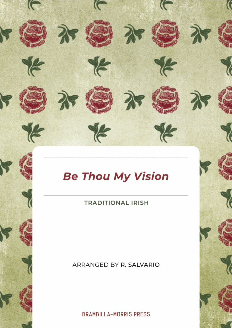 Book cover for Be Thou My Vision - String Quartet (With Piano Accompaniment)