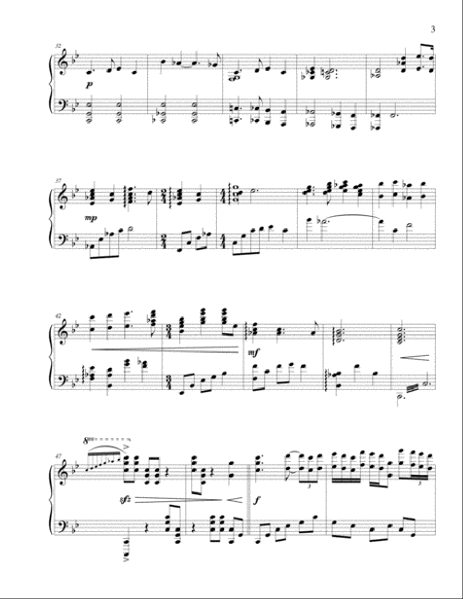 Angels In My Bedroom - Finale Piano Solo scores gallery preview page 3