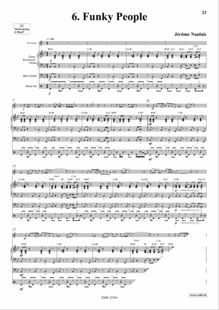 Play With Your Band Volume 2 Clarinet scores gallery preview page 8