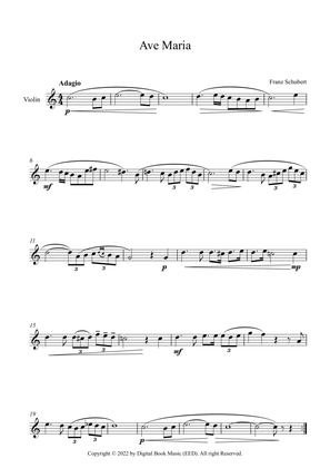 Ave Maria - Franz Schubert (Violin)
