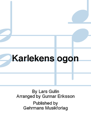 Book cover for Karlekens ogon