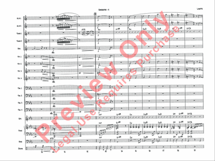 Lisette Lisette Jazz Ensemble scores gallery preview page 6