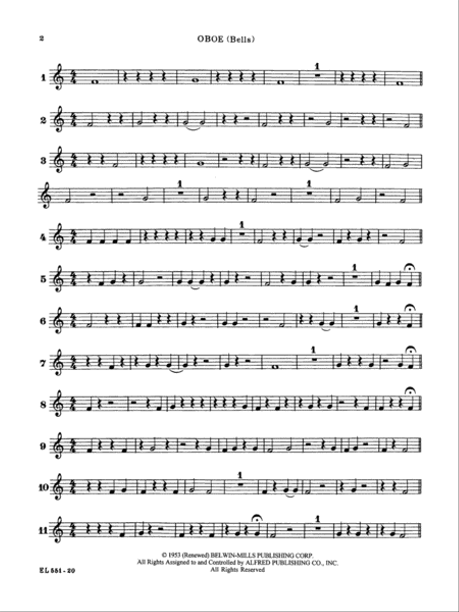 101 Rhythmic Rest Patterns Concert Band Methods scores gallery preview page 3