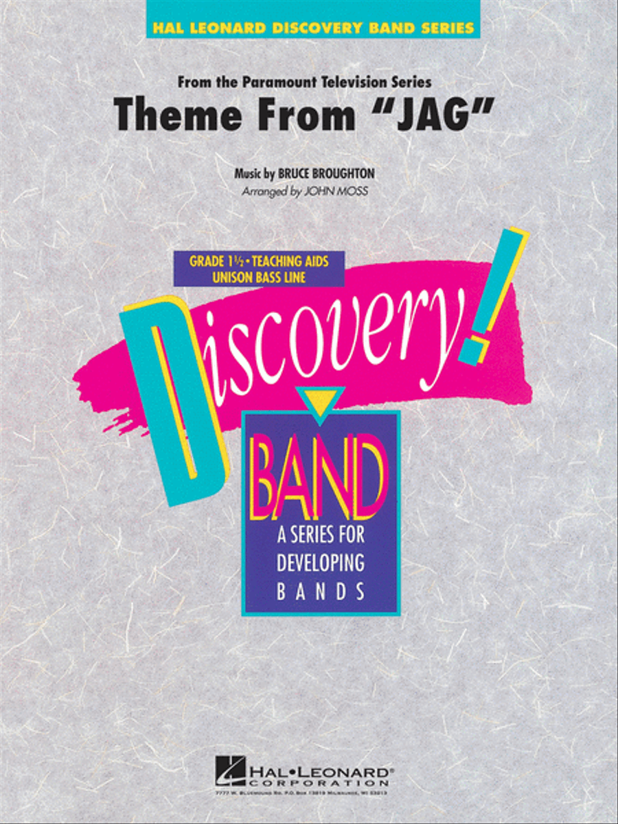Theme from “Jag” Concert Band scores gallery preview page 1