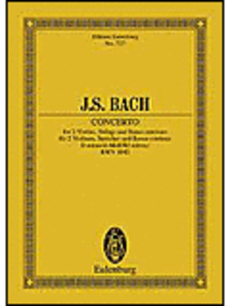 Concerto in D Minor, BWV 1043
