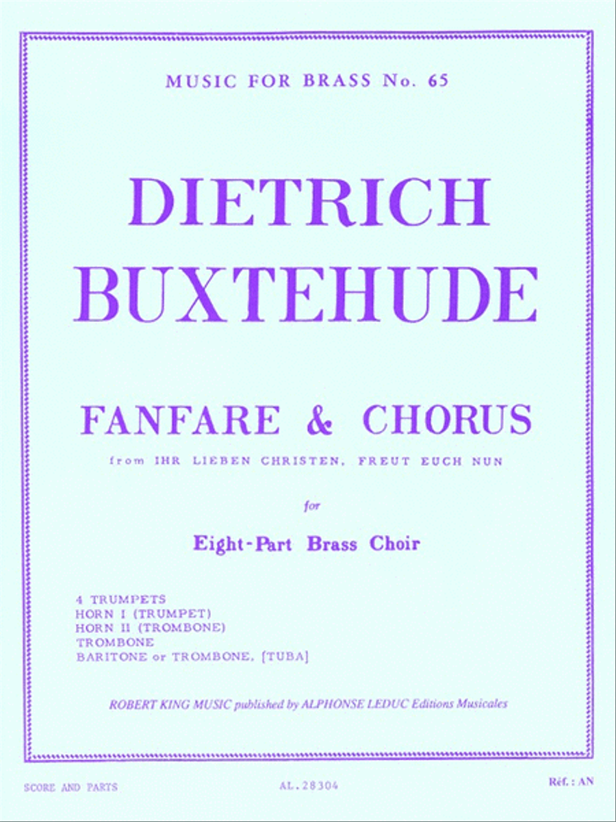 Fanfare & Chorus (ensemble-brass 8 Or More) Choir scores gallery preview page 1