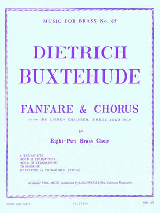 Book cover for Fanfare & Chorus (ensemble-brass 8 Or More)