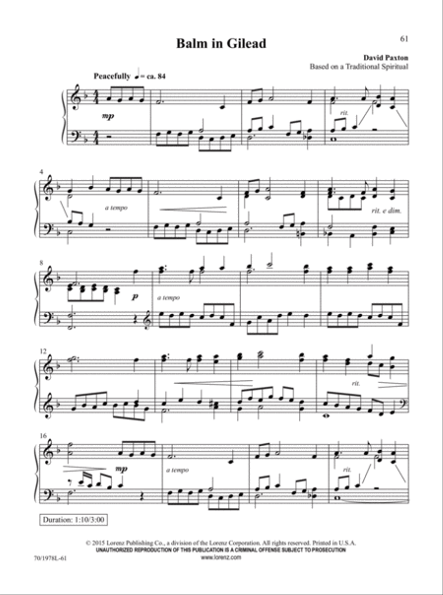 The Church Pianist's Library, Vol. 18 Piano Solo scores gallery preview page 22