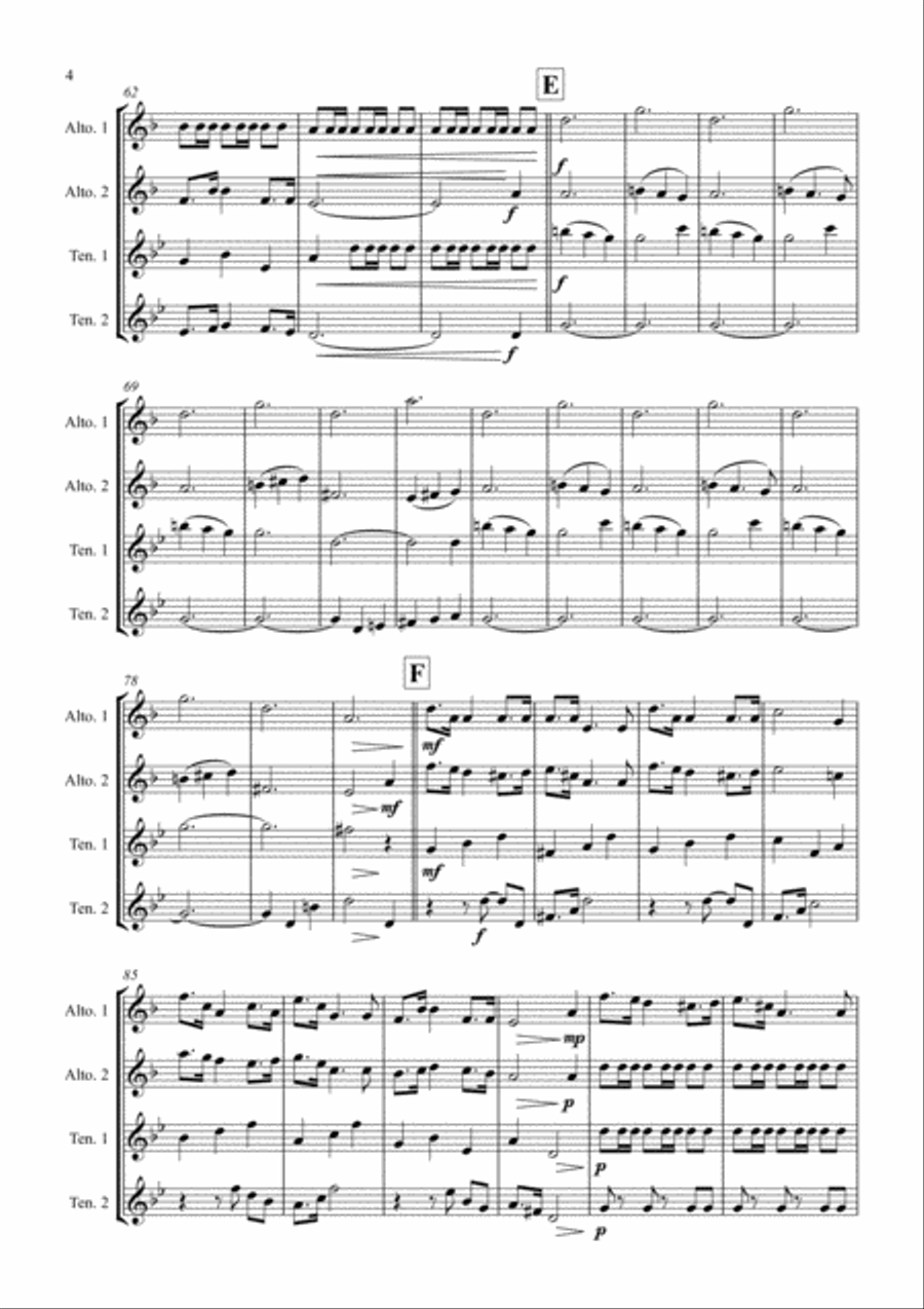 Conquest Of Paradise from the Paramount Picture 1492 Woodwind Duet scores gallery preview page 6