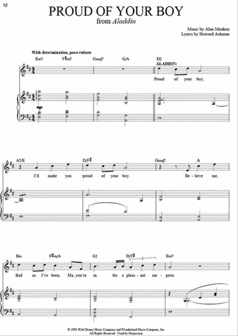 Contemporary Theatre Songs - Tenor Voice scores gallery preview page 4