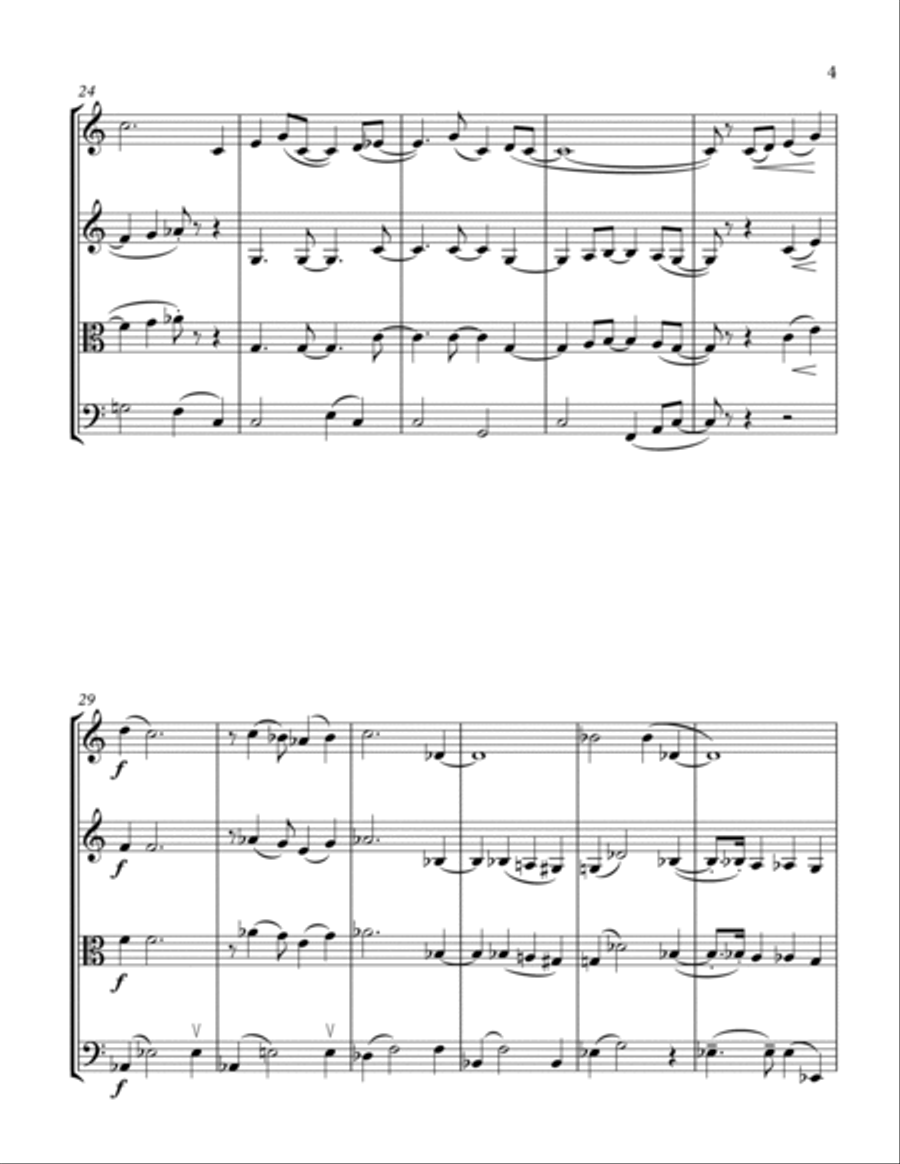 Come Fly With Me String Trio scores gallery preview page 6