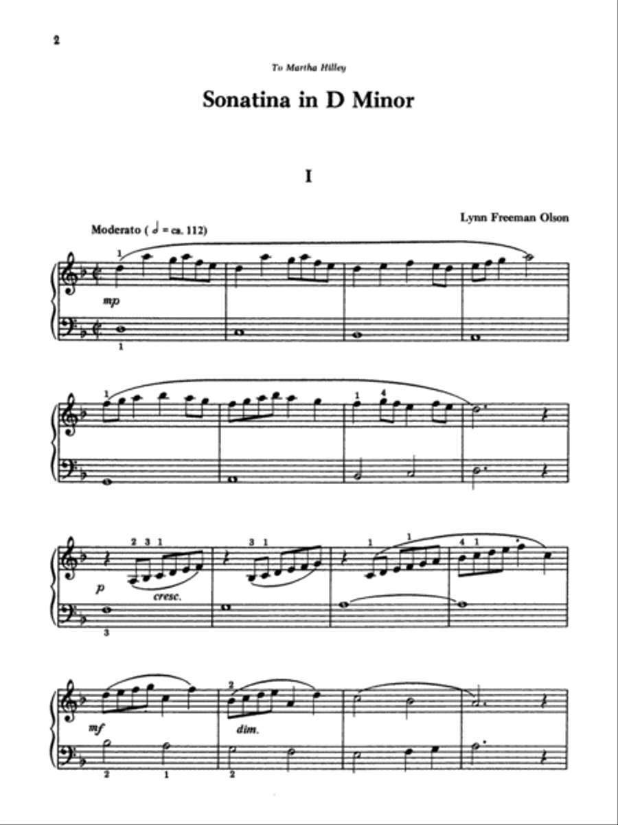 Four Sonatinas in Varying Styles Piano Solo scores gallery preview page 6