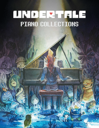 Book cover for UNDERTALE Piano Collections (Complete Digital Book)