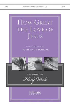 Book cover for How Great the Love of Jesus