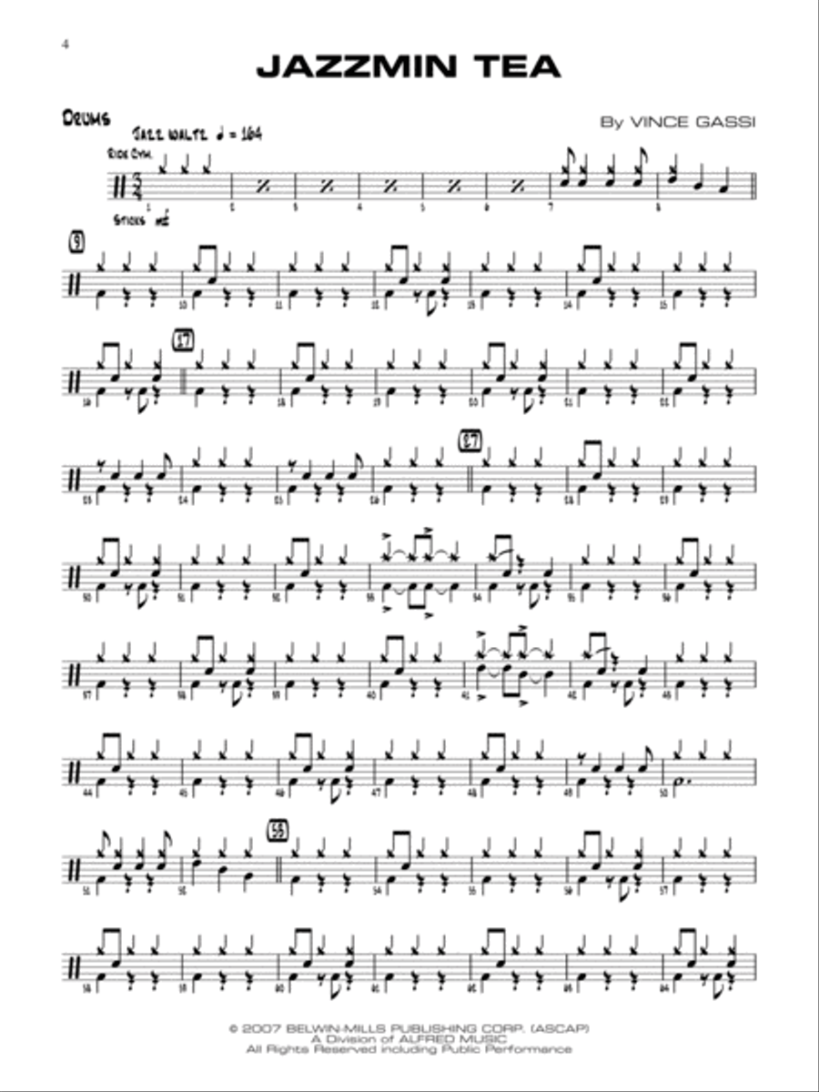 First Year Charts Collection for Jazz Ensemble Jazz Ensemble scores gallery preview page 3