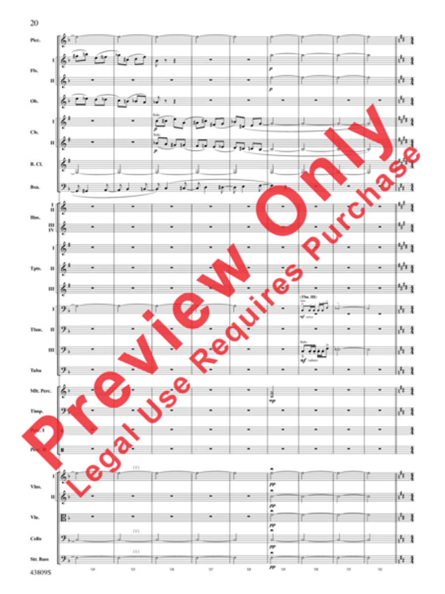 Gershwin by George! Full Orchestra scores gallery preview page 21