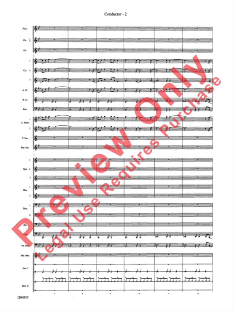 A Charlie Brown Christmas Concert Band scores gallery preview page 5