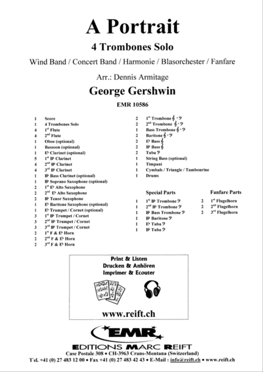 A Portrait Concert Band scores gallery preview page 2