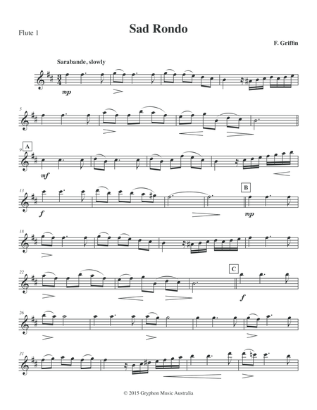 Sad Rondo for Flute Trio image number null