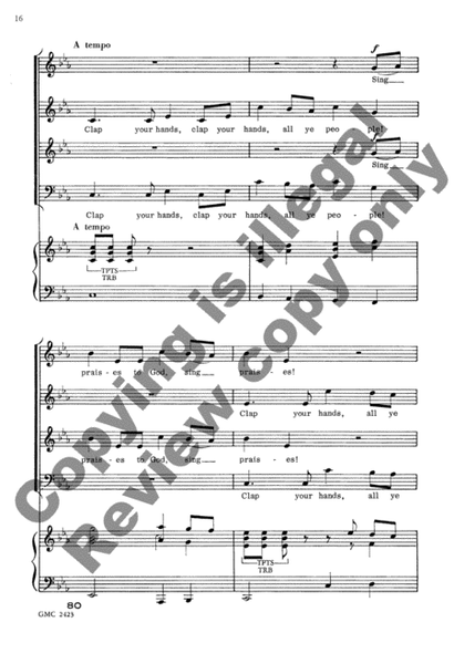 Sound a Trumpet! (Choral Score)