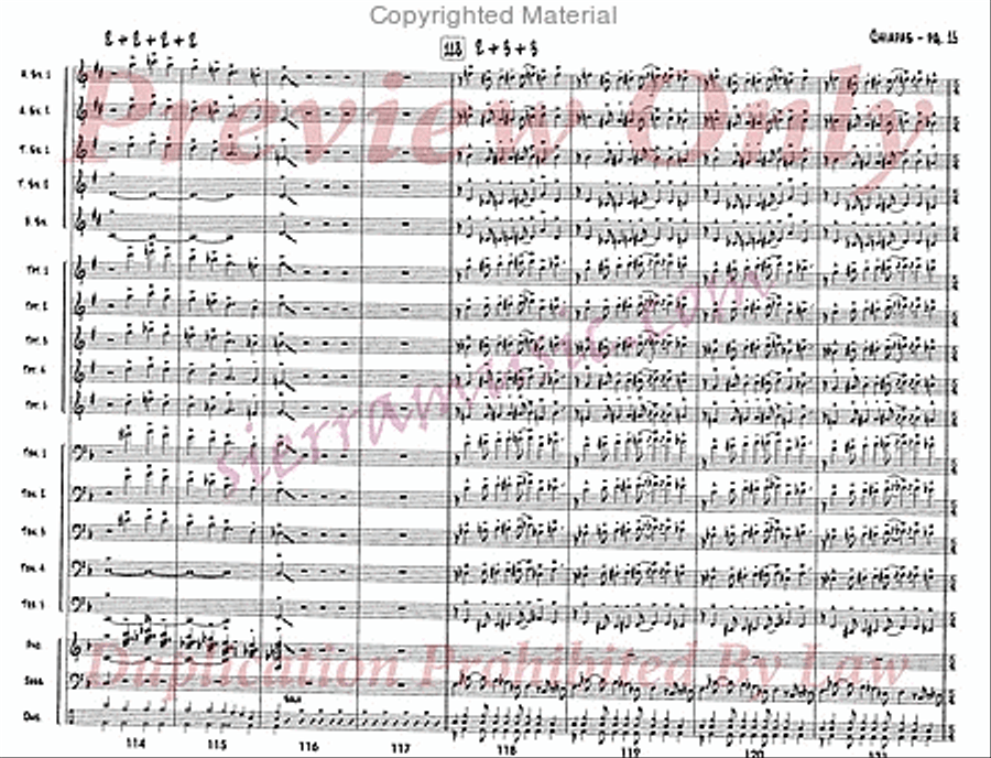 Chiapas Chiapas Jazz Ensemble scores gallery preview page 16
