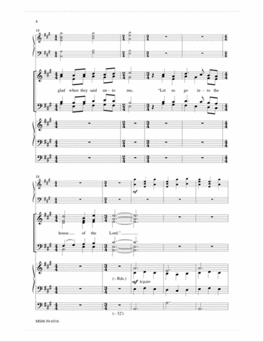A Song of Community 4-Part scores gallery preview page 4