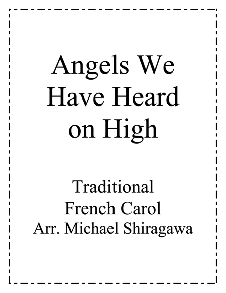 Angels We Have Heard on High - Horn image number null