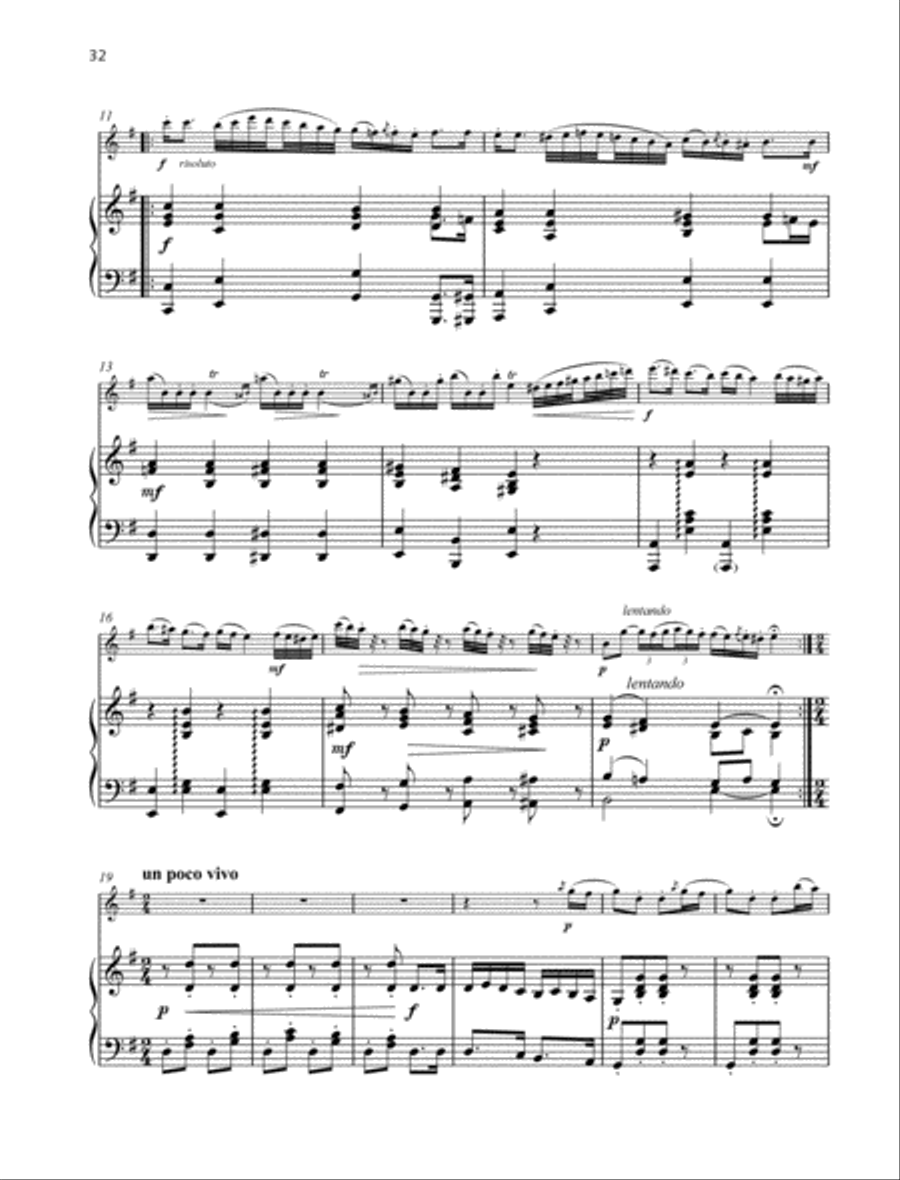 Hungarian Dance Hungarian Dance Flute Solo scores gallery preview page 2