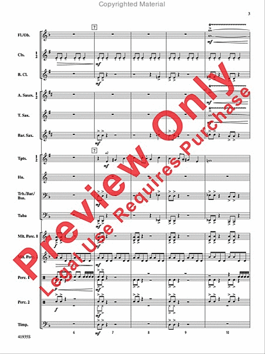 IronHeart Concert Band scores gallery preview page 3