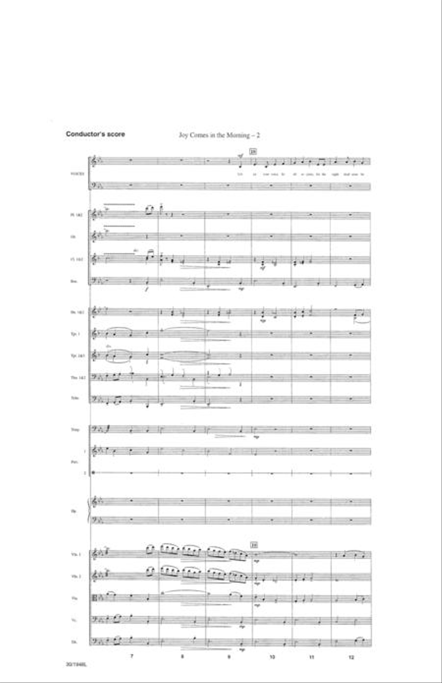 How Great Our Joy! - Orchestration Choir scores gallery preview page 3