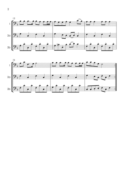 Jingle Bells - bassoon duet (easy / intermediate level) image number null