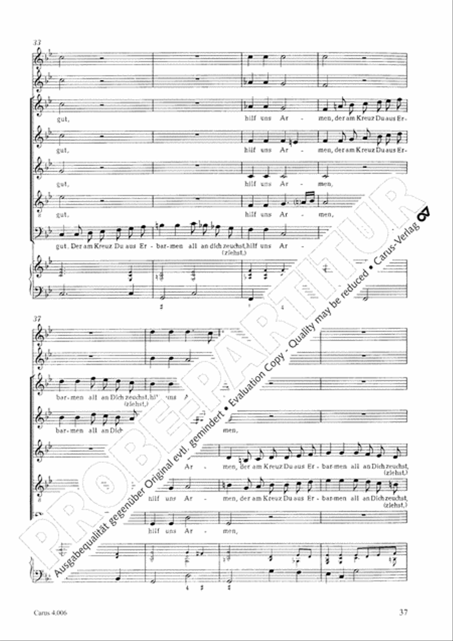 Ten motets Choir scores gallery preview page 39