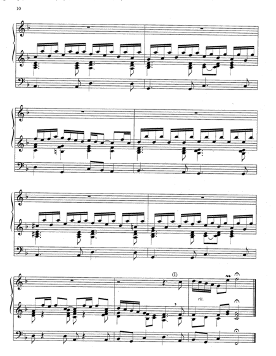 All My Hope on God Is Founded Organ scores gallery preview page 4