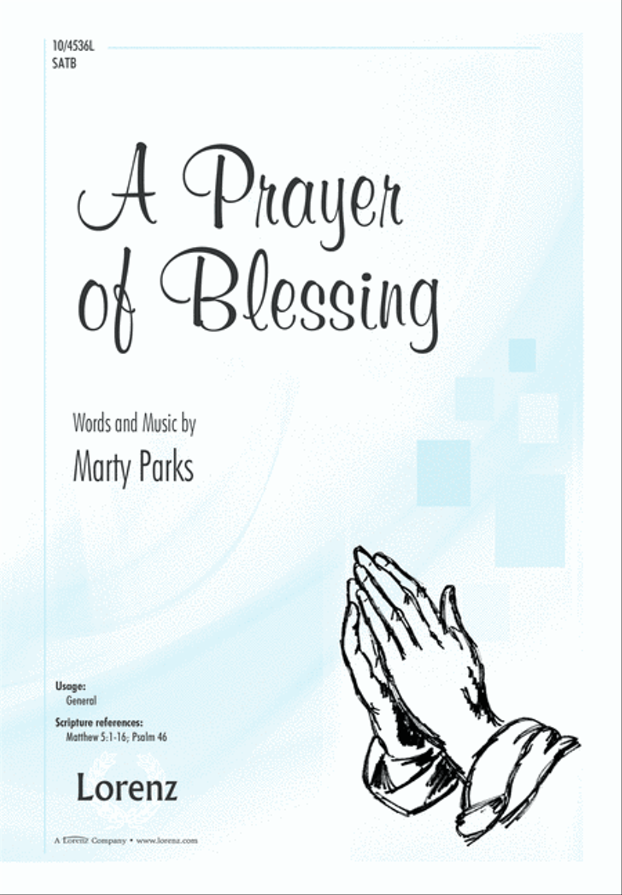 A Prayer of Blessing 4-Part scores gallery preview page 2