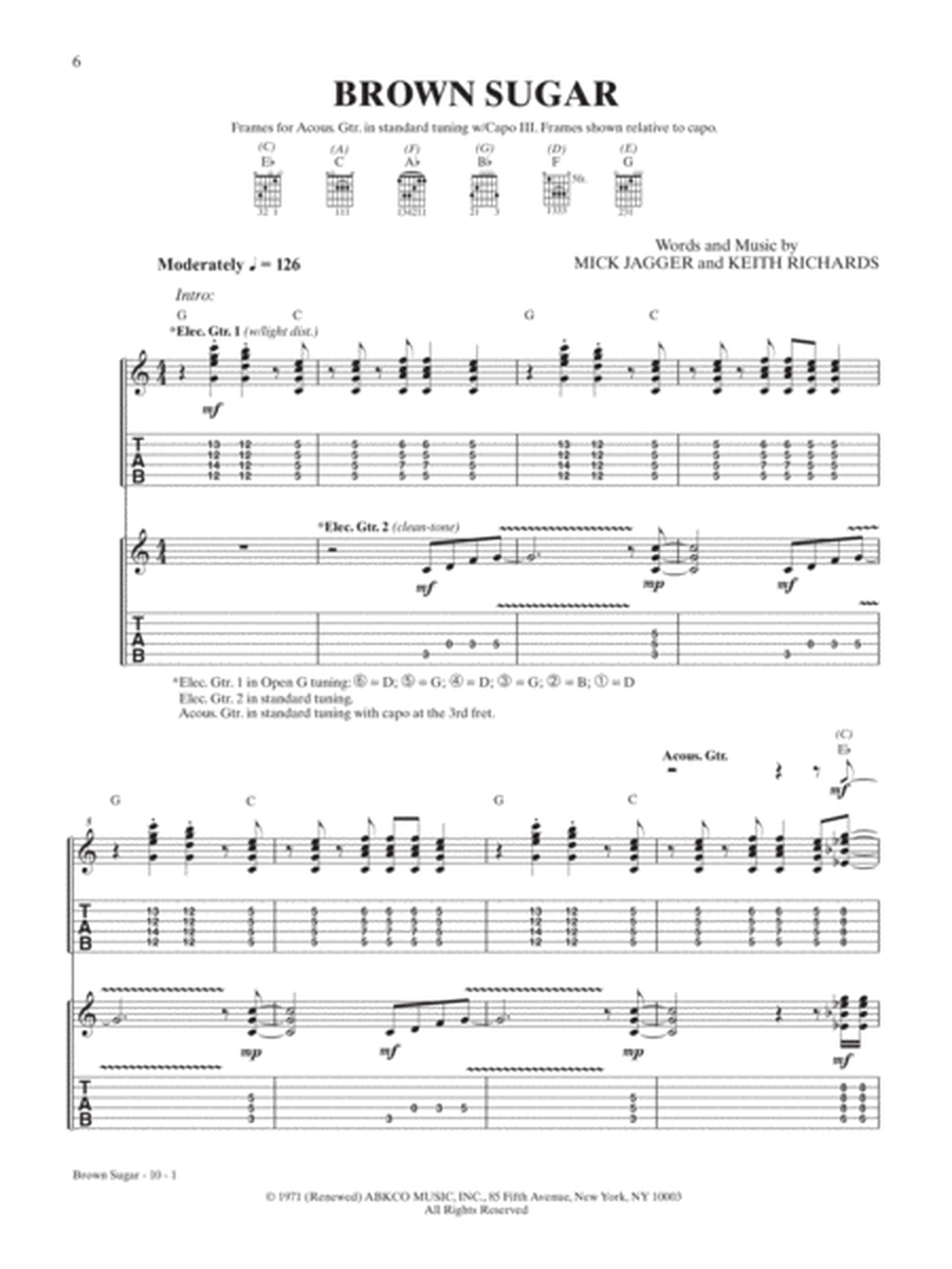 Ultimate Guitar Play-Along Rolling Stones image number null