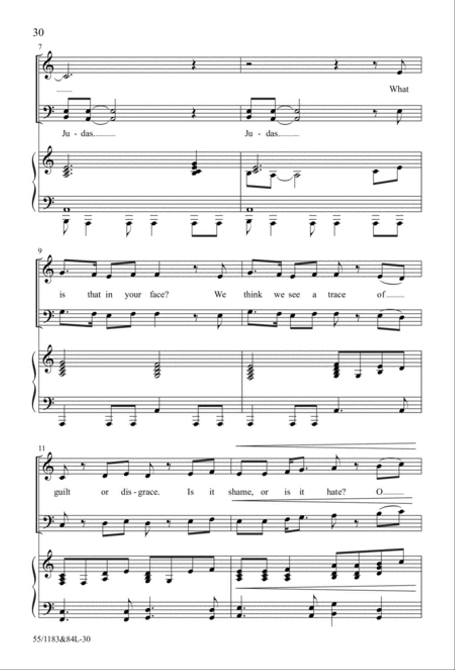 Come to the Cross and Remember 4-Part scores gallery preview page 20