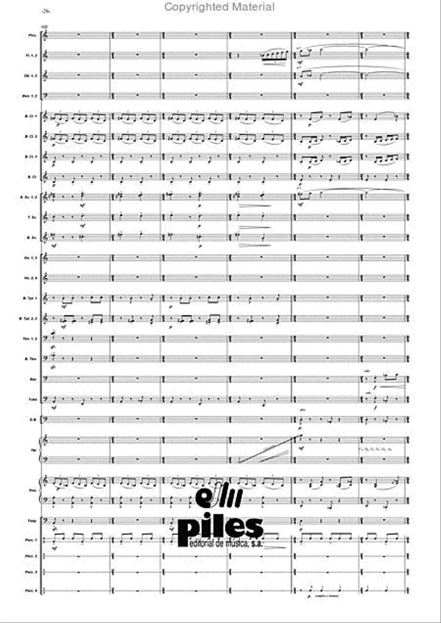 Duende Duende Concert Band scores gallery preview page 27