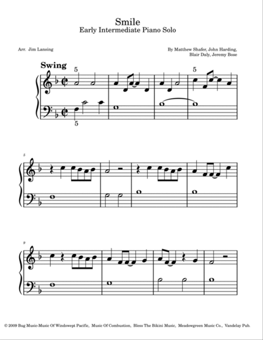 Smile Piano Method scores gallery preview page 2