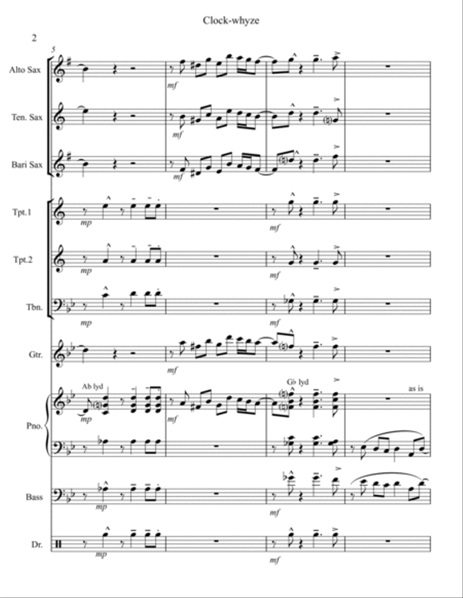 Clock-whyze Large Ensemble scores gallery preview page 2
