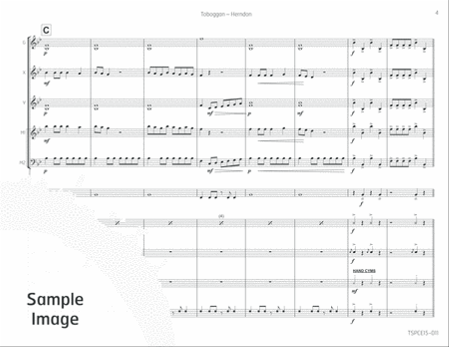Toboggan Percussion Ensemble scores gallery preview page 8