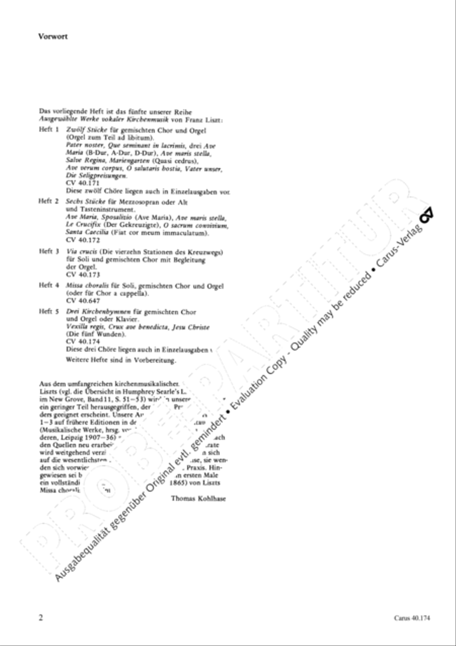 Drei Kirchenhymnen Score scores gallery preview page 3