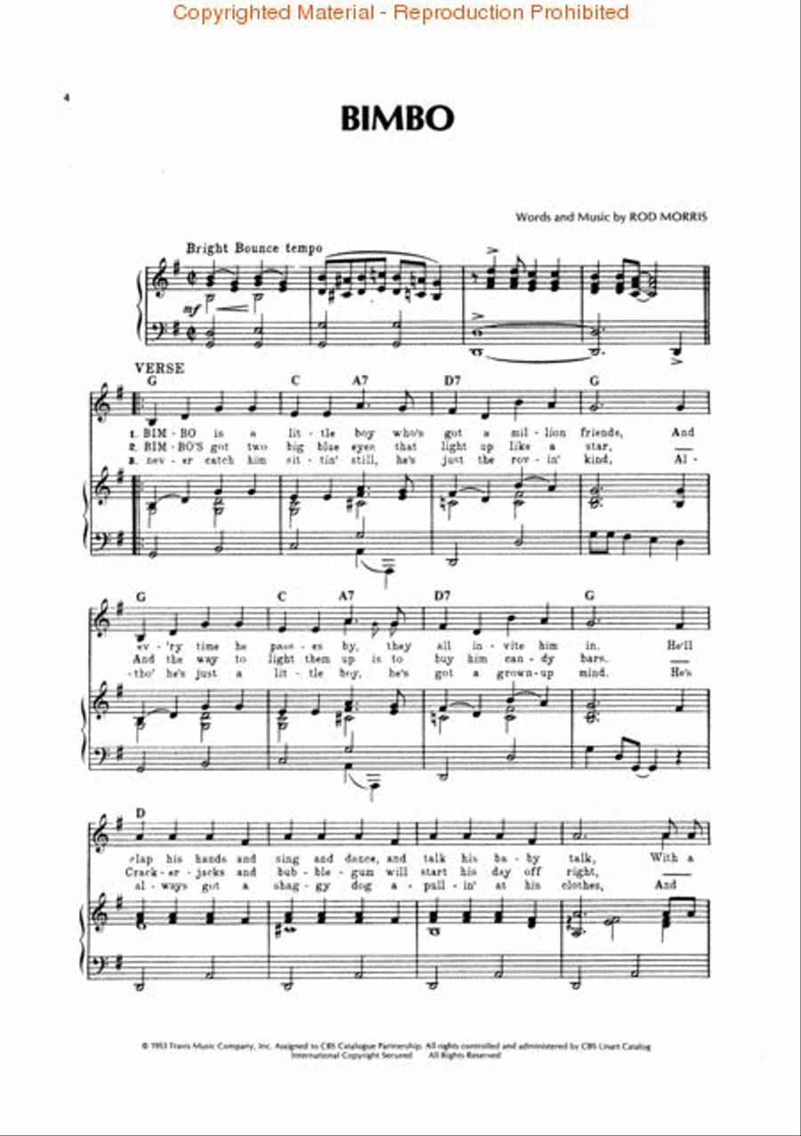 The Songs of Jim Reeves Piano, Vocal, Guitar scores gallery preview page 2